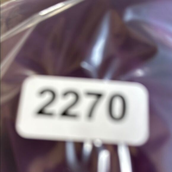 Dana Buchman Purple and Blue V-Neck Blouse - Picture 5 of 5